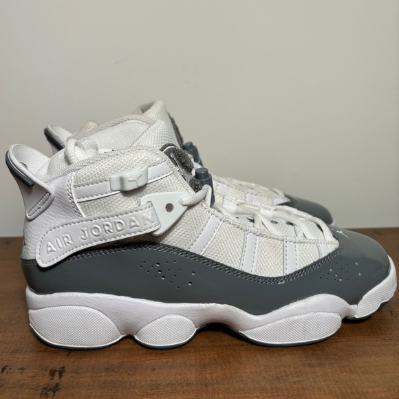 Nike Other - Nike Jordan 6 Rings Sneakers Shoes White/Cool Grey 323419-121 4.5Y / 6 Women